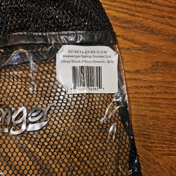 Seavenger Diving Snorkel Set ~ Size S/M - Picture 6 of 7